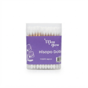 HISOPOS DOBLE PUNTA MAXGLOW