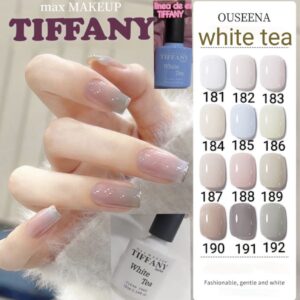 ESMALTE BRILLO COLOR WHITE TEA TIFFANY 10ML