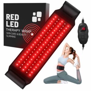 CINTURON ELASTICO CON TERAPIA DE LUZ ROJA SENCILLO