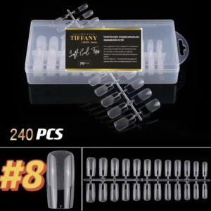 JELLY TIPS TIFFANY X240 CUADRADA #8