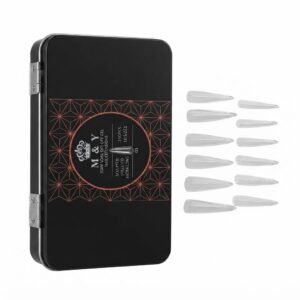 JELLY TIPS M&Y X250 CAJA NEGRA STILETTO EXTRA LONG #03