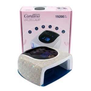 LAMPARA INA ELLY NAILS CRISTALES 96W