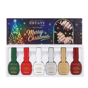 COLECCIÓN TIFFANY MERRY CHRISTMAS X6