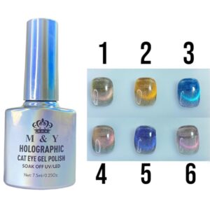 ESMALTE CAT EYE HOLOGRAFICO M&Y