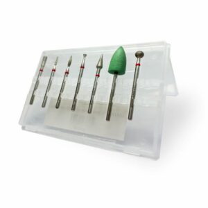 KIT PUNTAS MANICURA SUPER CRYSTAL X7