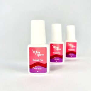 PEGA UÑAS BROCHA MAXGLOW