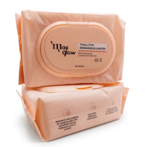 TOALLITAS DESMAQUILLANTES MAXGLOW