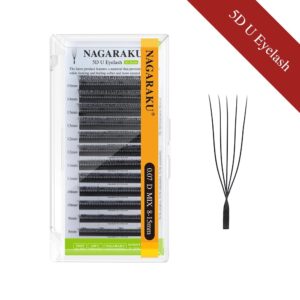 PESTAÑAS NAGARAKU 5D U EYELASH MIX