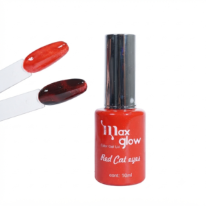 ESMALTE MAXGLOW CAT EYES RED