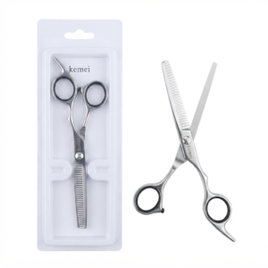 TIJERA DE CABELLO GRAFILADO KEMEI C/CAJA