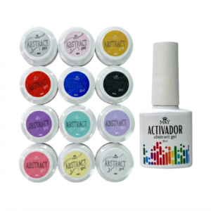 KIT ABSTRACT GEL CON ACTIVADOR M&Y X12