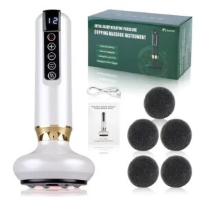 MASAJEADOR ELECTRIC GUA SHA CON VENTOSA
