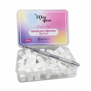 ESPONJA PARA DIFUMINAR & PINZA MAXGLOW