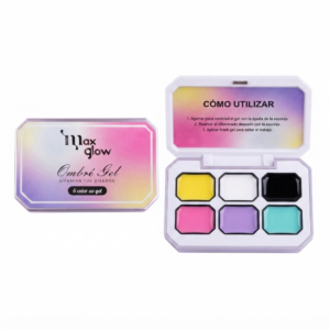 PALETA OMBRE GEL MAXGLOW