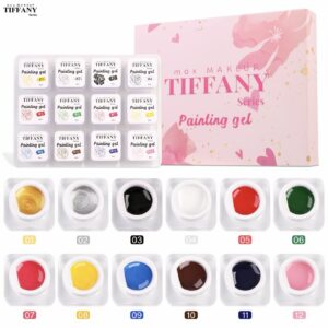 PAINTING GEL TIFFANY X12
