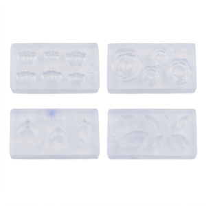 SET MOLDE SILICON FIGURA 3D X12