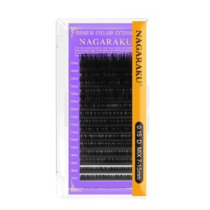 PESTAÑAS NAGARAKU POR MEDIDA MORADO