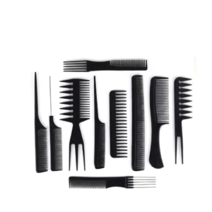 SET DE PEINES DE PELUQUERIA X10